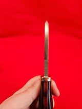 Randall Made Knives Fireman's Special Non-Catalog - Stainless Blade - Thick Blade Stock - Green Micarta - 15 of 17