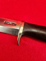 Randall Made Knives Fireman's Special Non-Catalog - Stainless Blade - Thick Blade Stock - Green Micarta - 5 of 17