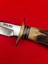 Randall Made Knives Vietnam Era Late 1960's Model 1-7 Kit Fighting Knife - Beautiful Stag!!! - 5 of 20