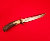 Randall Made Knives Vietnam Era Late 1960's Model 1-7 Kit Fighting Knife - Beautiful Stag!!! - 9 of 20
