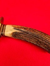 Randall Made Knives Vietnam Era Late 1960's Model 1-7 Kit Fighting Knife - Beautiful Stag!!! - 4 of 20