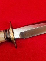 Randall Made Knives Vietnam Era Late 1960's Model 1-7 Kit Fighting Knife - Beautiful Stag!!! - 13 of 20