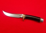Late 1950's Randall Made Knife Model 4 Big Game Knife - Excellent Original Condition - Brown Button Sheath - Image 2 of 20