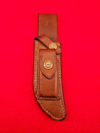 Late 1950's Randall Made Knife Model 4 Big Game Knife - Excellent Original Condition - Brown Button Sheath - Image 17 of 20
