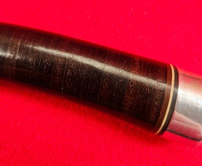 Late 1950's Randall Made Knife Model 4 Big Game Knife - Excellent Original Condition - Brown Button Sheath - Image 4 of 20