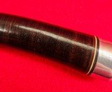 Late 1950's Randall Made Knife Model 4 Big Game Knife - Excellent Original Condition - Brown Button Sheath - Image 4 of 20