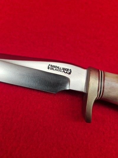 Randall Made Knife Model 7 Fisherman Hunter - Beautiful Stag - Image 6 of 16