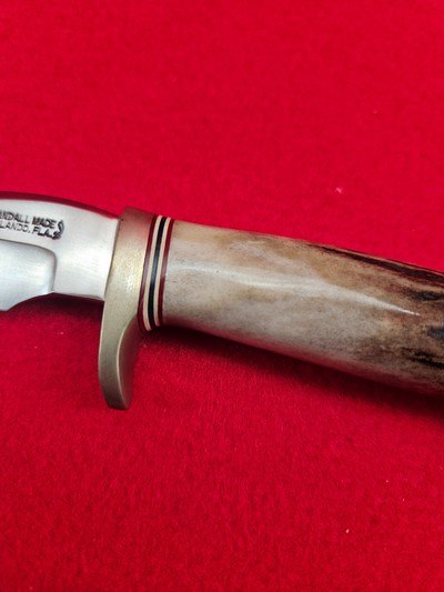 Randall Made Knife Model 7 Fisherman Hunter - Beautiful Stag - Image 5 of 16