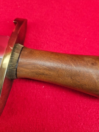 Late 1980's Randall Made Knives Model 12-11 Smithsonian Bowie - Historic Tribute To The Battle of the Alamo - Beautiful Example! - Image 5 of 20