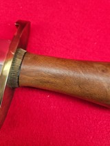 Late 1980's Randall Made Knives Model 12-11 Smithsonian Bowie - Historic Tribute To The Battle of the Alamo - Beautiful Example! - Image 5 of 20