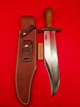 Late 1980's Randall Made Knives Model 12-11 Smithsonian Bowie - Historic Tribute To The Battle of the Alamo - Beautiful Example! - Image 1 of 20