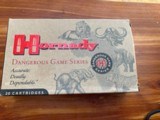Hornady Dangerous Game 9.3x62 286 gr. SP-RP