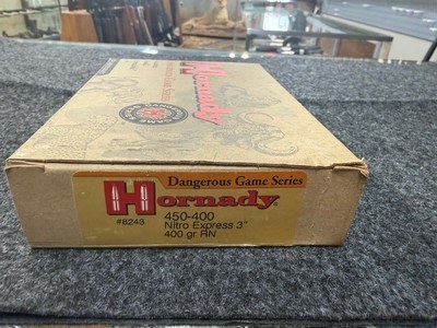 Hornady Dangerous Game 450-400 Nitro Express 3