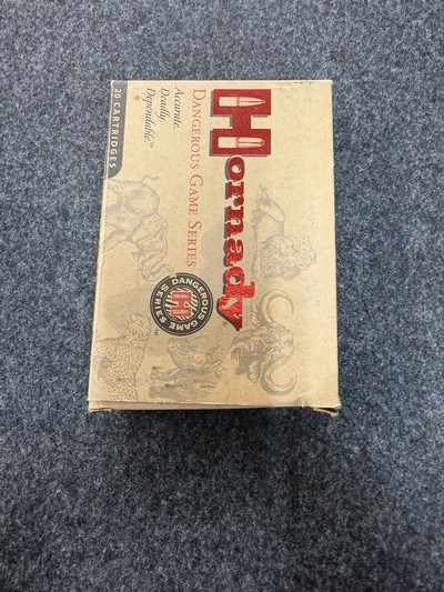 Hornady Dangerous Game 450-400 Nitro Express 3