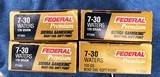 Federal 7-30 Waters loaded ammo 4-boxes - 1 of 3