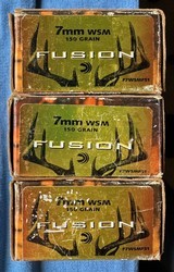Federal Fusion 7mm WSM 150 grain, 3 boxes - 1 of 2