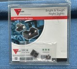 new HK P7M8 P7M10 P7M13 Trijicon Bright & Tough green tritium night sights - 1 of 2