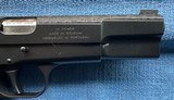 Excellent, as new NIGHTHAWK Browning Hi Power 9mm w/case and papers - 8 of 19