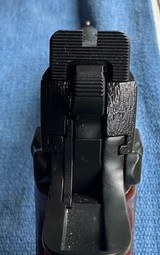 Excellent, as new NIGHTHAWK Browning Hi Power 9mm w/case and papers - 15 of 19