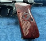 Excellent, as new NIGHTHAWK Browning Hi Power 9mm w/case and papers - 2 of 19