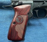 Excellent, as new NIGHTHAWK Browning Hi Power 9mm w/case and papers - 6 of 19