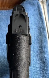Excellent, as new NIGHTHAWK Browning Hi Power 9mm w/case and papers - 9 of 19