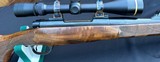 Custom LEFT HAND Winchester Model 70 in 30-06 w/ Exhibition Grade Walnut stock built by Neal Bauder - 11 of 18