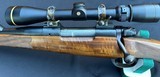 Custom LEFT HAND Winchester Model 70 in 30-06 w/ Exhibition Grade Walnut stock built by Neal Bauder - 5 of 18