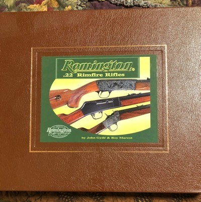 Remington .22 Rimfire Rifles Book Deluxe Leather Edtion - Image 1 of 4