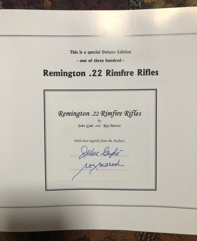 Remington .22 Rimfire Rifles Book Deluxe Leather Edtion - Image 3 of 4