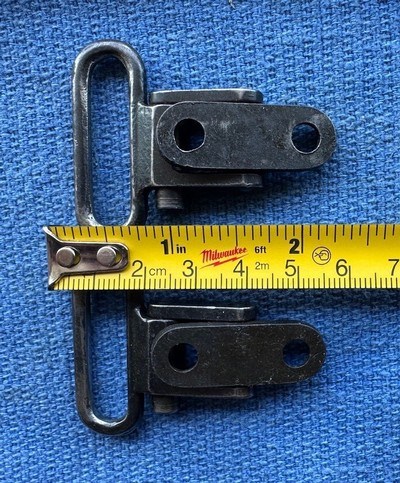 Winchester Model 70 Super Grade sling swivels with bases and screws...1-1/2
