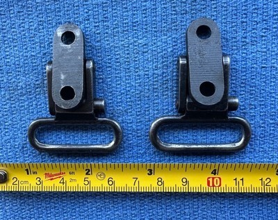Winchester Model 70 Super Grade sling swivels with bases and screws...1-1/2