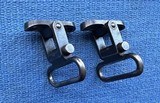 Winchester Model 70 Super Grade sling swivels with bases and screws...1-1/2
