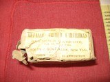 J. GOLDMARK, NEW YORK. 50 CALIBER SPENCER AMMO FOR MADEL 1865 RIFLE - 2 of 9