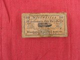 WINCHESTER EARY GREEN BOX OF 32 COLT AUTO FULL PATCH - 1 of 7