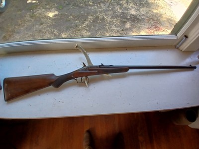 Flobert .22 long rifle rechambered and barrel re lined