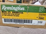 Remington 16
gauge Wingmaster 870
