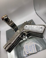 Springfield 1911 Full Engraved and High Polished Bright Nickel Plated. - 1 of 9