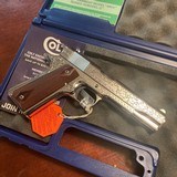 Colt 1911 Engraved Bright Stainless - 12 of 15