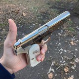 Colt 1903 pocket hammerless bright nickel 1905 mfg - 4 of 15