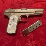 Colt 1903 pocket hammerless bright nickel 1905 mfg - 13 of 15