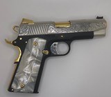 Springfield Armory 1911 RO Champion engraved and 24K gold plated. - 2 of 8