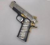 Springfield Armory 1911 RO Champion engraved and 24K gold plated. - 3 of 8
