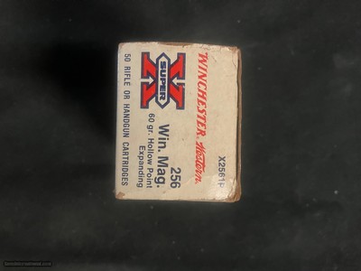 Winchester 256 mag
