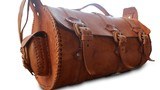 Leather Duffel Saddle Bag - 3 of 5