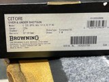 Browning Citori 725 Sporting w/ADJ Comb 32