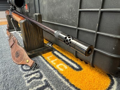 Belgium Browning BAR MK II Safari .300WIN w/ Leupold VX-6HD 4-24x52 + Vital Impact Vault Case - Image 7 of 17