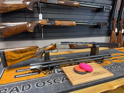 Custom John Ramagli Commissioned Krieghoff K80 RT w/Full Tube Set, Removable Trigger, Carrier Barrel, 3 Stocks, and 2 Cases
