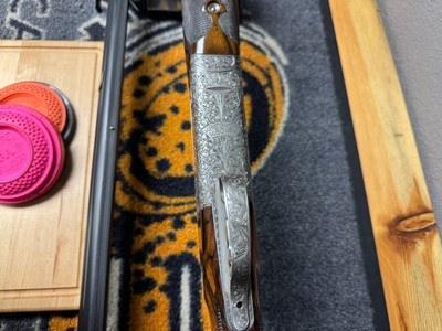 Custom John Ramagli Commissioned Krieghoff K80 RT w/Full Tube Set, Removable Trigger, Carrier Barrel, 3 Stocks, and 2 Cases - Image 5 of 20