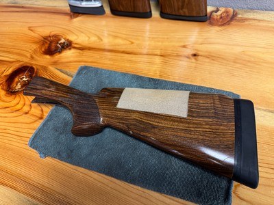 Custom John Ramagli Commissioned Krieghoff K80 RT w/Full Tube Set, Removable Trigger, Carrier Barrel, 3 Stocks, and 2 Cases - Image 19 of 20